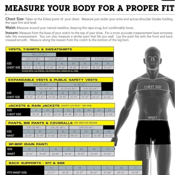 OccuNomix Premium 4-in-1 Bomber Jacket Size S Class 3 Orange Waterproof Reflecti - Picture 6 of 9